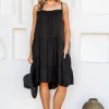 Flirty Dress - Black - FA28