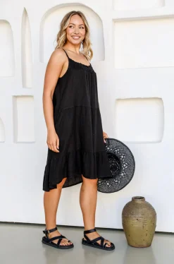 Flirty Dress - Black - FA28