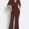 Flutter Jumpsuit - Chocolate - PH3
