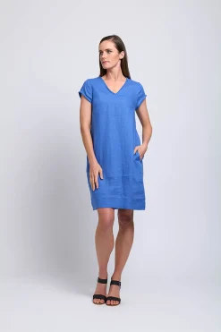 Fringe Festival Dress - Bold Blue - F7