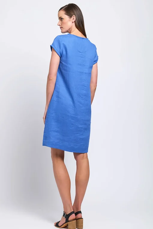 Fringe Festival Dress - Bold Blue - F7