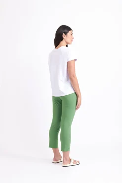 Fuss Free Capri - Apple - F4
