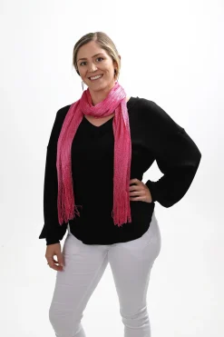 Gatsby Shawl | Hot Pink | SR165