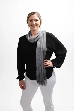 Gatsby Shawl | Pewter | SR165