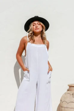 Gelsa Jumpsuit - White - FA7
