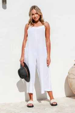 Gelsa Jumpsuit - White - FA7