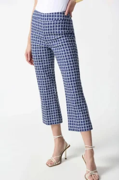 Geo Flare Pant - Blue/White - JR30