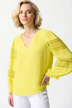 Georgette Blouse - Sunlight - JR5
