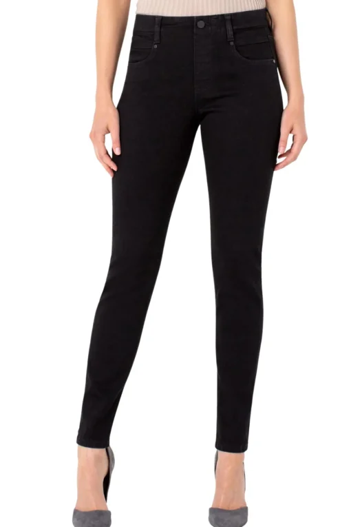 Gia Glider Jean - Black - AT4