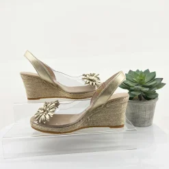 Gold Daisy Wedge | RW3
