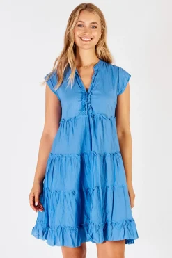 Gwen Dress - Periwinkle - LL16