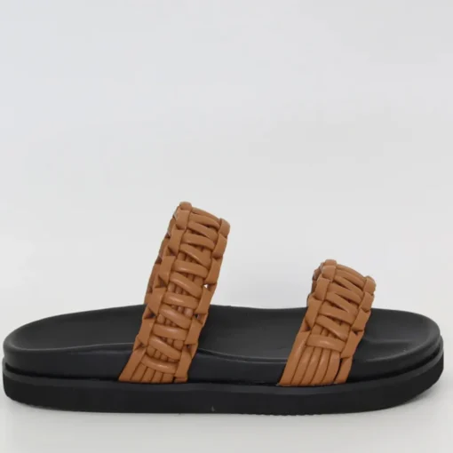 Harlow Slide - Tan - HS3