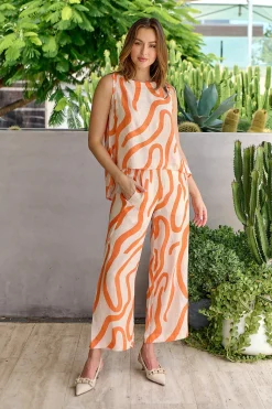 Hayley Pant -Tamarind - OJ10