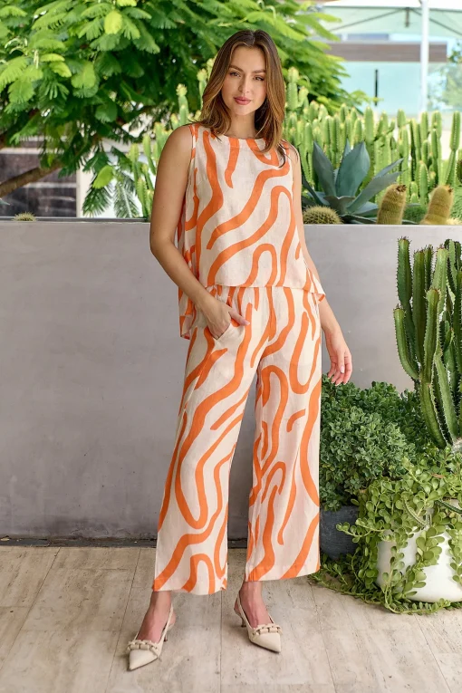 Hayley Pant -Tamarind - OJ10