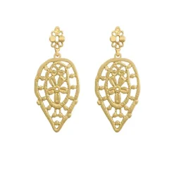 Heather Moroccan Earring - Gold