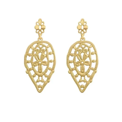 Heather Moroccan Earring - Gold