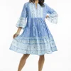 Heidi Layer Dress - Blue - EP21
