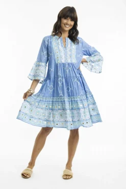 Heidi Layer Dress - Blue - EP21
