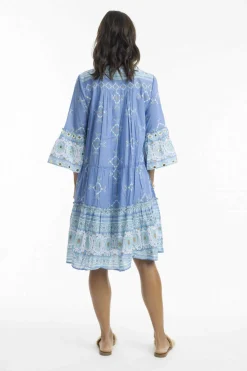 Heidi Layer Dress - Blue - EP21