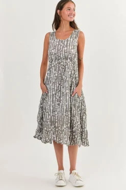 Henley Dress - Caviar Pearl - N11