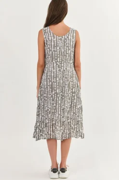 Henley Dress - Caviar Pearl - N11