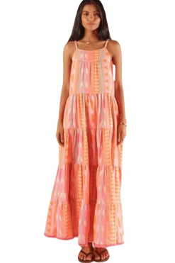 Hermosa Maxi Dress - Pink - RY19