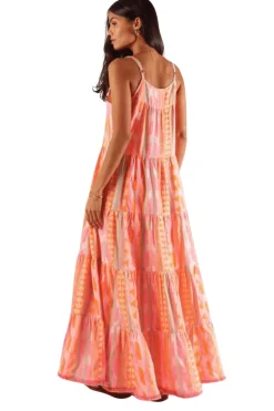 Hermosa Maxi Dress - Pink - RY19