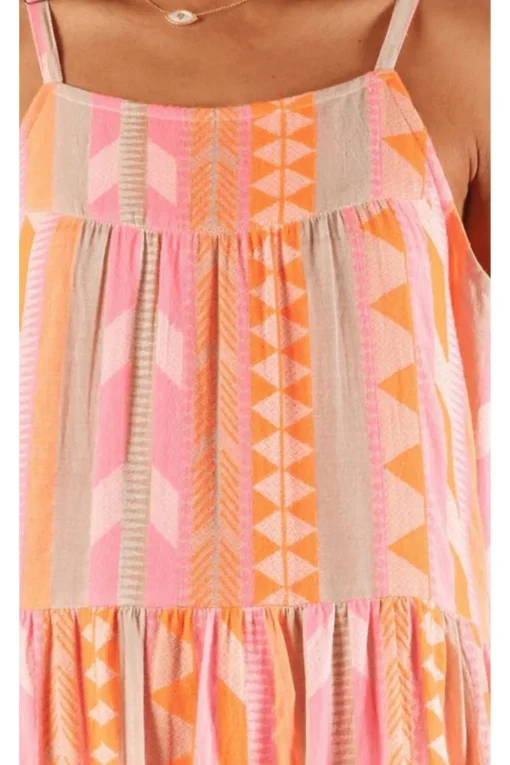 Hermosa Maxi Dress - Pink - RY19