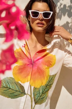 Hibiscus Shirt - JR40