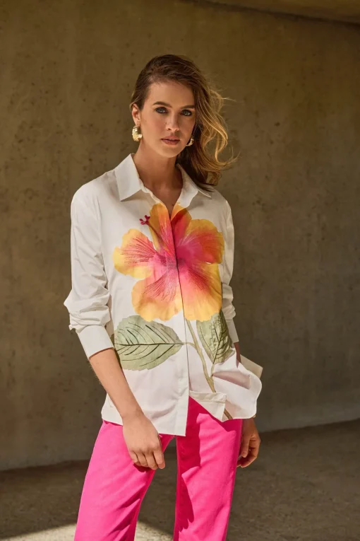 Hibiscus Shirt - JR40