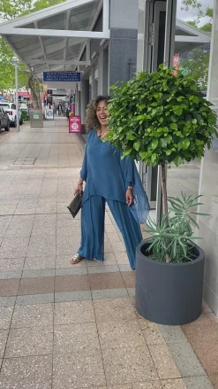 Idalia Pant - Teal -IC18