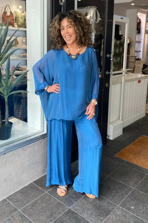 Idalia Pant - Teal -IC18