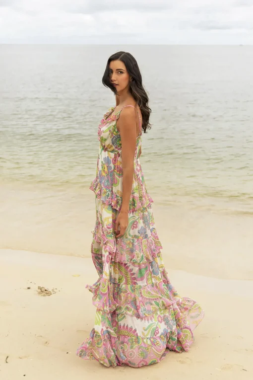 Ingrid Dress - Pastel - M1