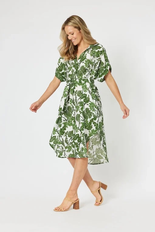 Ivy Dress - Ivy Green - HV12