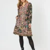 Jardin Print Dress - Multi - HV34