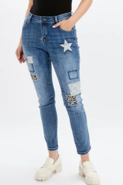 Jazzed Up Jeans - Denim - FL54