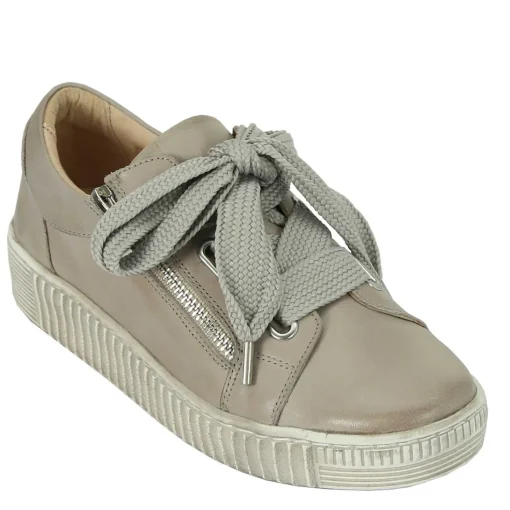 Jovi Leather Sneaker - Stone - ES8