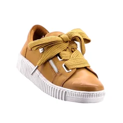 Jovi Leather Sneaker - Tan - ES8