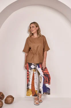 Kabuki Palazzo Pants - Print - SS45