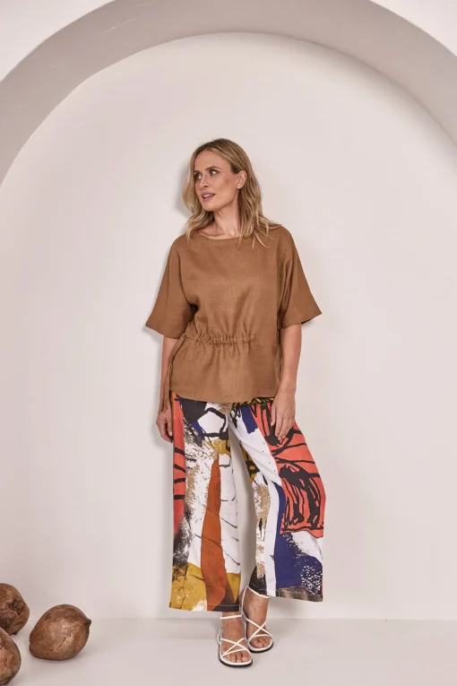 Kabuki Palazzo Pants - Print - SS45
