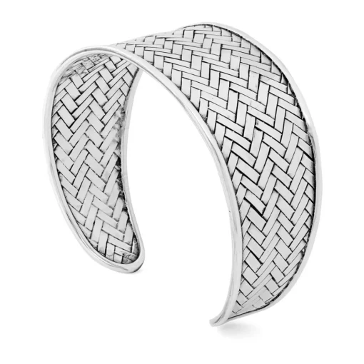 Karma Silver Cuff - Silver - NS1