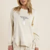 Katarina Zip Sweater - Ivory - TT38