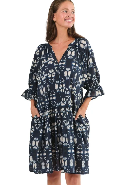Kitty Cotton Dress - Fracture - N20