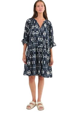 Kitty Cotton Dress - Fracture - N20