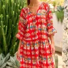 Kitty Cotton Dress - Tutti Frutti - N20