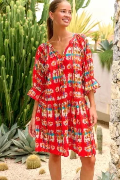 Kitty Cotton Dress - Tutti Frutti - N20