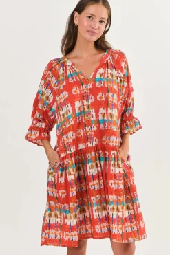 Kitty Cotton Dress - Tutti Frutti - N20