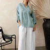 Krista Top - Blue - IC19