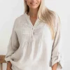 Krista Top - Sand - IC19