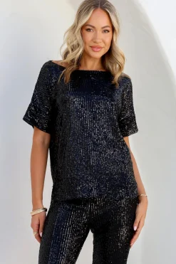 La Serata Top - Black - FA12